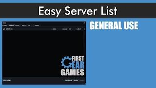 FishNet, MLAPI, Mirror, UNet - Easy Server List - General Use (Project)