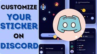 Customizing Discord Stickers | Design Custom Stickers for Discord | Tutorial Store