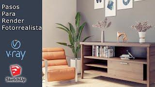  PASOS PARA HACER UN RENDER FOTORREALISTA   SKETCHUP - VRAY5