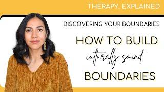 Discovering Your Boundaries Building Boundaries for First Gen and BIPOC Adults