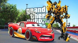 Lightning Mcqueen + Bumblebee / GTA 5 Mods