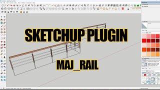 SKETCHUP PLUGIN MAJ RAIL