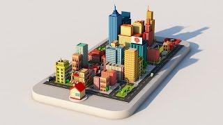 Low Poly City in Cinema 4D