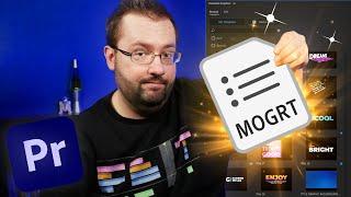 How To Import & Use MOGRT Files In Premiere Pro