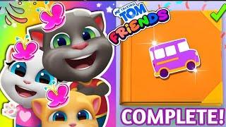 Flower Bus Sticker's Album CompleteMy Talking Tom Friends Gameplay New Update APK Mod
