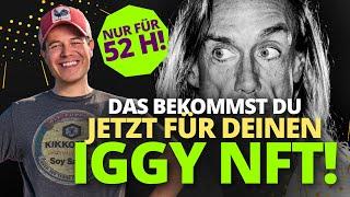 Das bekommst du jetzt für deinen Iggy NFT! (nur für 52 Stunden)