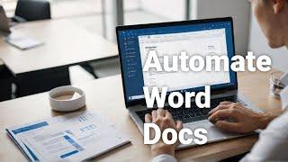 Automate Microsoft Word with UiPath (Tutorial)