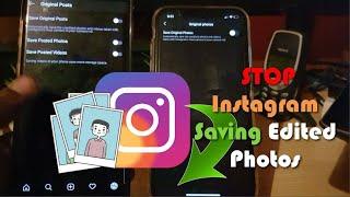 Stop Instagram Saving to Camera Roll (Extra Pictures/Video in Gallery)