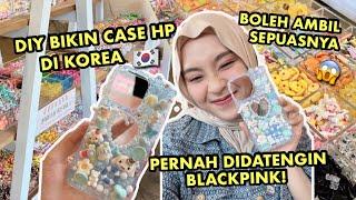 DAILY VLOG  DIY PHONE CASE DI KOREA! BEBAS AMBIL SEPUASNYA 🩵 PERNAH DIDATENGIN BLACKPINK 