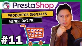  11 Cómo Vender Productos Digitales en mi Tienda Online  【 Productos Virtuales en PrestaShop】