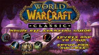 Classic Launch Leveling Guide! - Night Elf Start - Works with ALL Night Elf starts!
