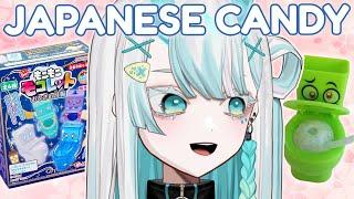 【HANDCAM】TRYING JAPANESE CANDY!【VyVid | Eva Ananova 】