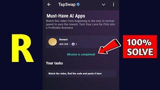 Must-Have AI Apps | Tapswap Code | Say Goodbye to Manual Tasks! 5 Must-Have AI Apps for 2024