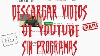 Descargar Videos De YouTube Sin Programas 2020