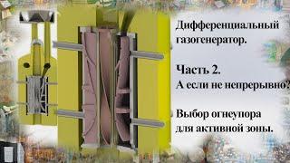 Дифференциальный пиролизный газогенератор. Часть 2. А если не непрерывно? Огнеупор активной зоны.