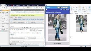 Image Upload And Retrive With Volley Android Studio