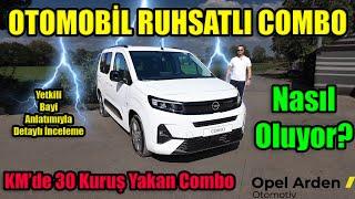 OTOMOBİL RUHSATLI YENİ OPEL COMBO-E İNCELEMESİ  - KM'DE 30 KURUŞ YAKIT #opel #combo #elektrik #ötv