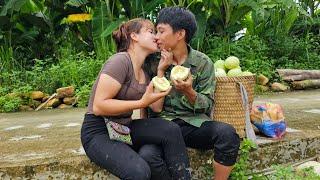 Romantic Melon Harvest and Proposal of Dan and Linh | Linh's Life