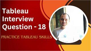 Tableau Interview Question - Count of customers who have ordered at least 3 times