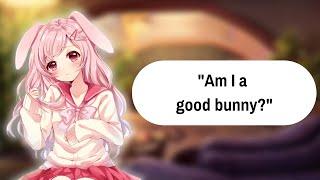 [ASMR Roleplay] [F4M] Coming Home to Your Needy Bunny Girl [Romantic] [Kissing] [Reverse Praise]