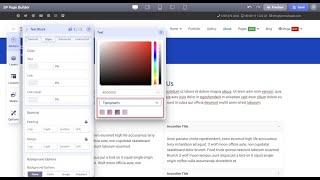 Color Library in SP Page Builder Pro - How to define colors and how to reuse them