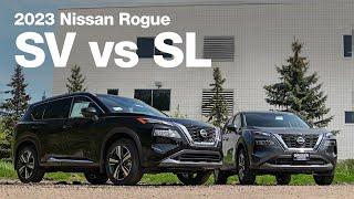 2023 Nissan Rogue SV vs SL | Trim Level Comparison