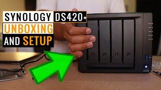 Unboxing and Setting Up the Synology DS420+ NAS: Step-by-Step Guide