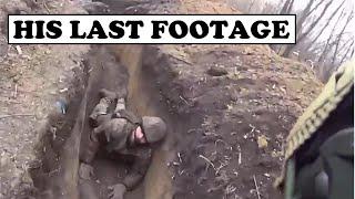 THE LAST FOOTAGE OF A RUSSIAN SOLDIER AFTER A PRECISE STRIKE BY THE UKRAINIAN ARMED FORCES || 2025