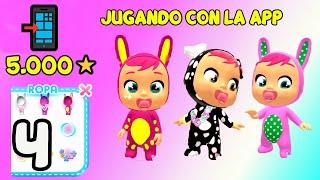  Bebés Llorones Lágrimas Mágicas APP  ¡Conseguimos TODA la ropita y Accesorios para Coney y Dotty!