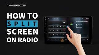 How to Split Screen on ViaBecs TS10 Android Car Radio