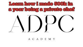 HOW I MAKE 500K A YEAR BEING AN AWARD WINNING PRIVATE CHEF - HOW TO BECOME A PRIVATE CHEF