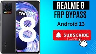 Realme 8 Frp Bypass Android 13/14 without PC