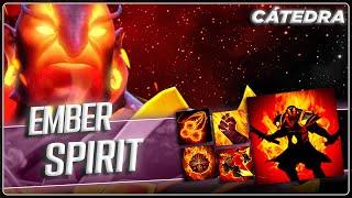 EMBER SPIRIT CON BLADE MAIL Y SANGE AND YASHA! PRESIONA AL ENEMIGA PARA NO DEJARLOS FARMEAR #CÁTEDRA