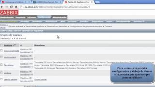 Instalación y monitorización básica con zabbix