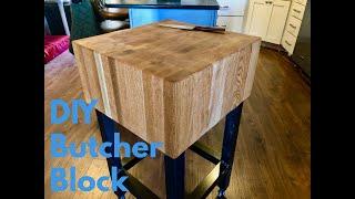 Oak Butcher Block Build