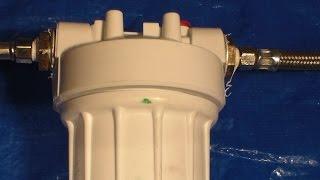 How to install a inline water filter