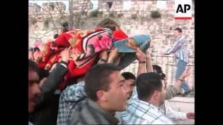 Israel - Funeral of Palestinian shot by police