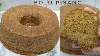 RESEP BOLU PISANG EMPUK LEMBUT