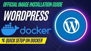 Install Wordpress on Docker / Quick and Easy Guide using GUI