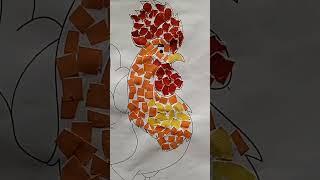 Rooster paper tearing activity #preeti jakhar #like #share #subscribe