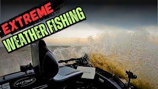 EXTREME Weather WALLEYE Fishing Challenge!