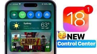 iOS 18 - NEW Control Center Update!