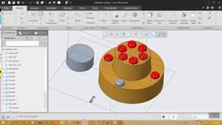 create new part direct in creo assembly