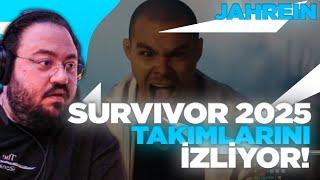 JAHREİN - Survivor 2025  takımlarını izliyor