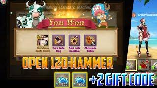 Open 120 Hammer and 2 Giftcode - Ocean Conflict Royal War I Pirate Ocean