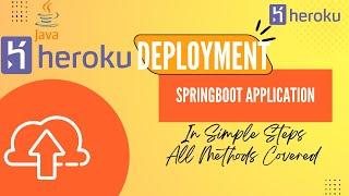 Simple Steps to Deploy Application on Heroku Server | Spring Boot Application Deployment | Heroku