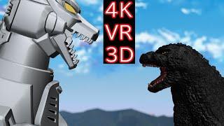 【MMD VR180】Godzilla VS MechaGodzilla 1993 (ゴジラ VS メカゴジラ 1993)