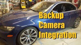 Builds: 2009 BMW M3 Backup Camera Integration NAV-TV | AnthonyJ350