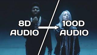 Billie Eilish &Khalid-Lovely(100D AUDIO)Use HeadPhones | Subscribe