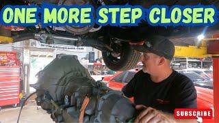 Ep 57  We finally get the engine & AOD transmission in the Fairlane & Arccaptain sends new products